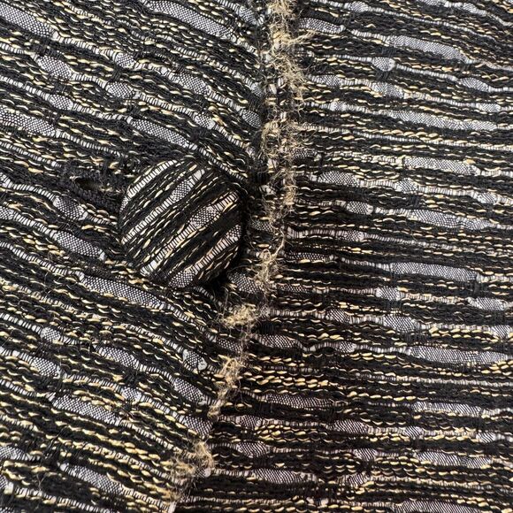 Lafayette 148 Jacket Metallic Tweed Blazer Classic Luxe Size 8 Evening Holiday - Picture 14 of 16